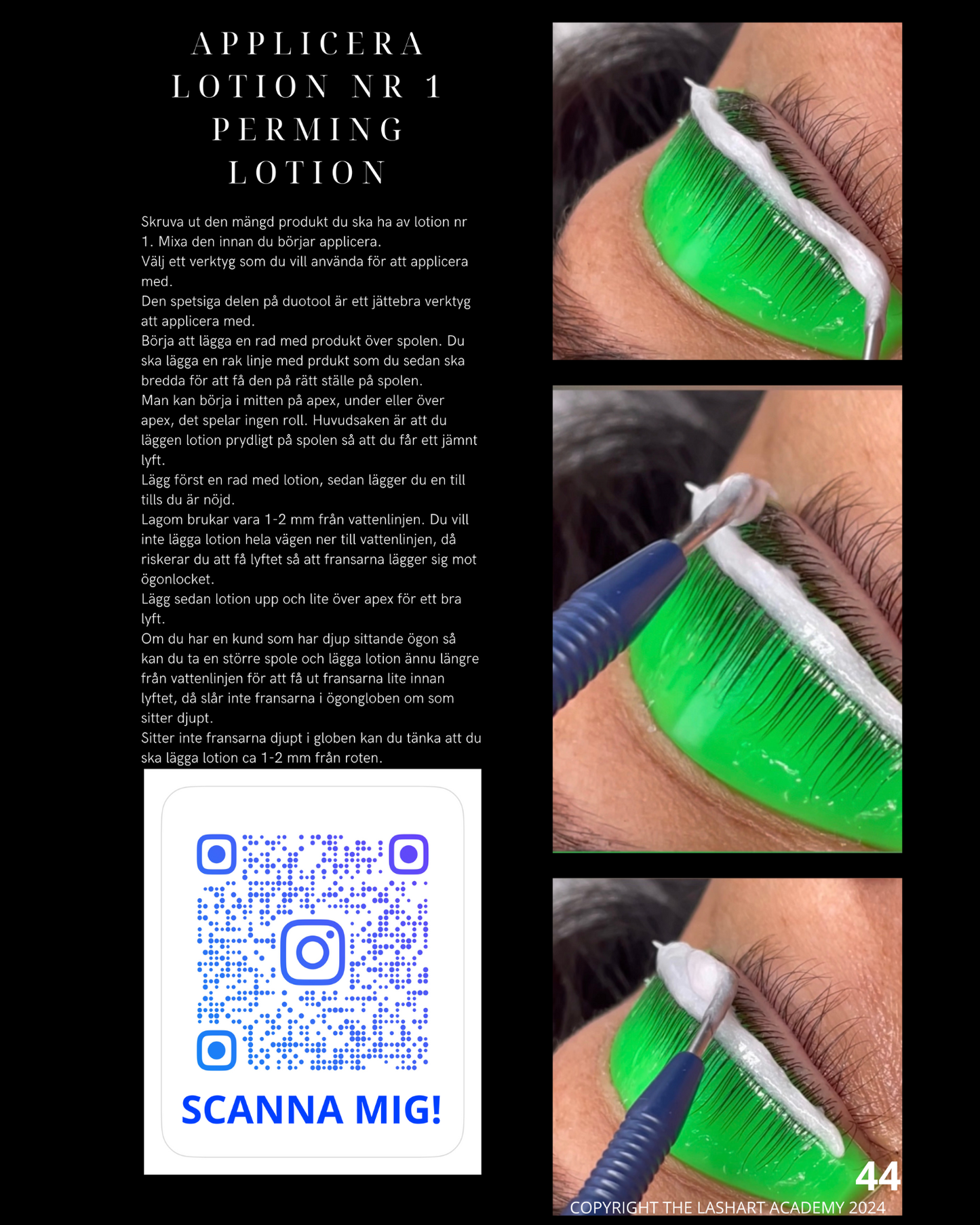 Lash Lift Grund Stylistutbildning