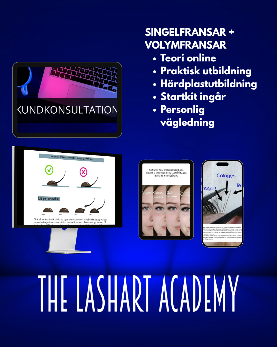 Fransstylist – Grundutbildning i Singel &amp; Volym