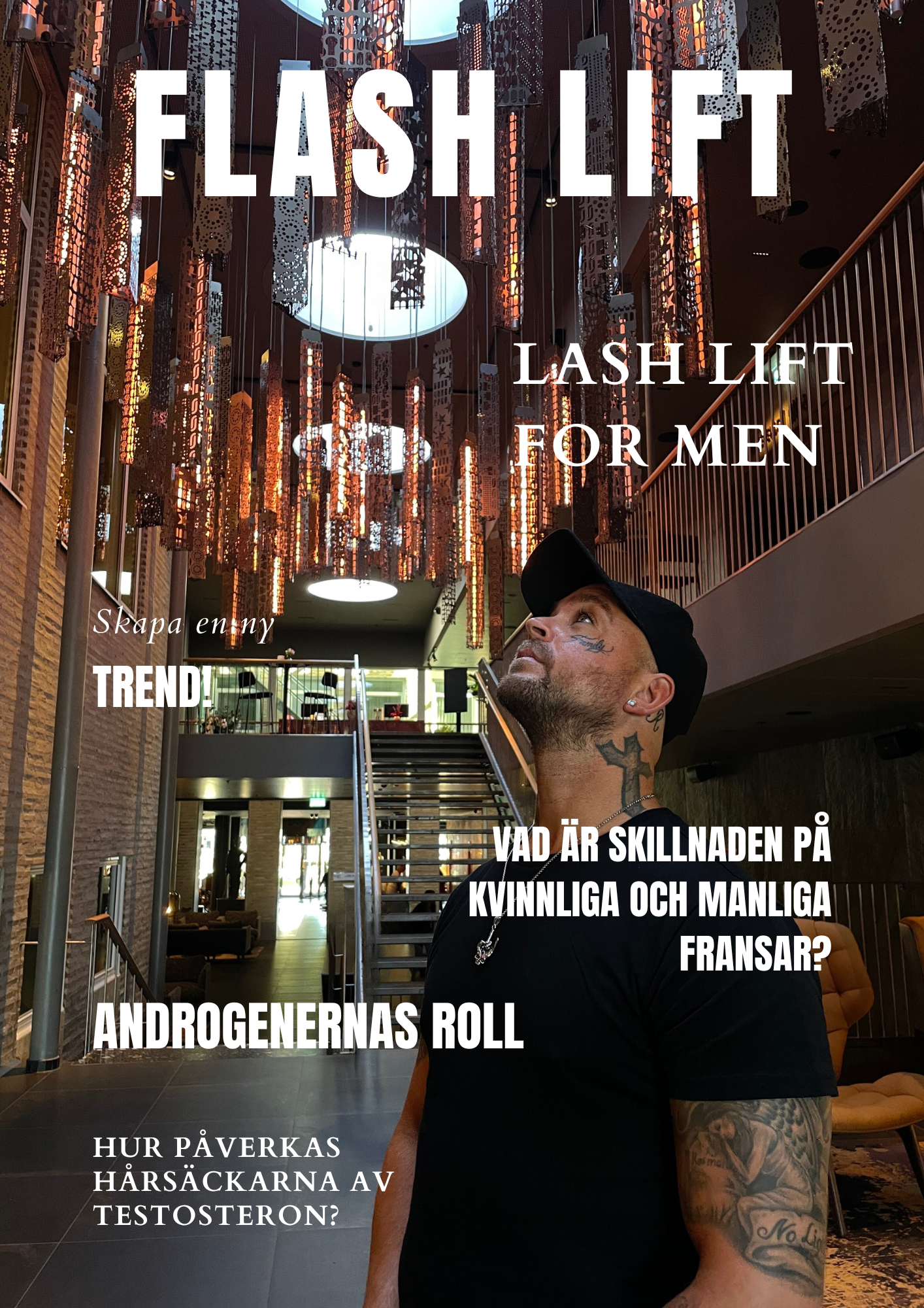 Flash Lift Onlinekurs (lash lift för män)